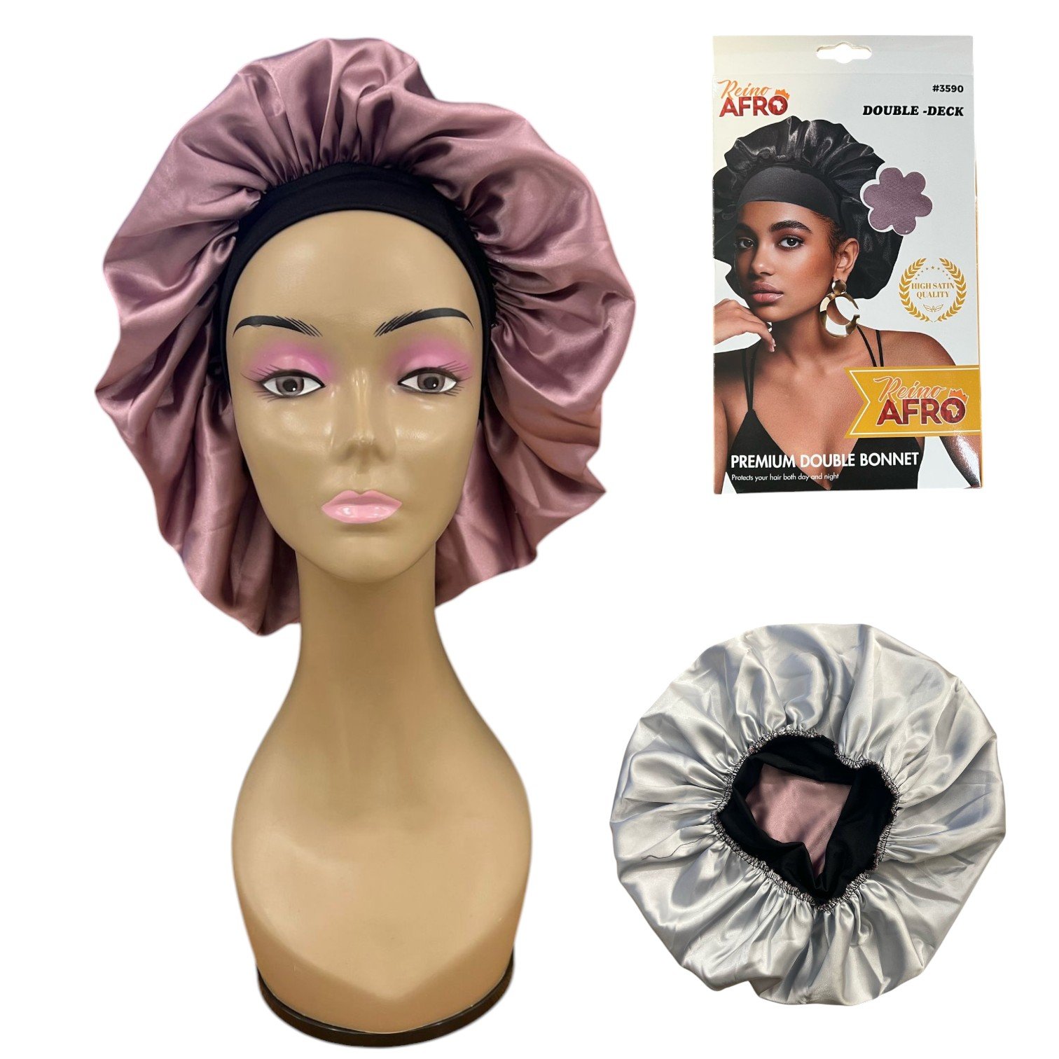 R.A Premium Double Bonnet Rosa